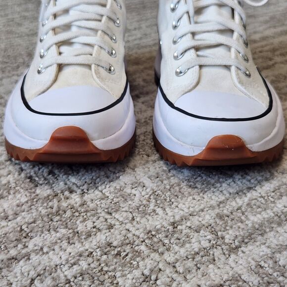 Converse Run Star Hike Platform Canvas white size 6.5 men 8 women - Picture 3 of 9